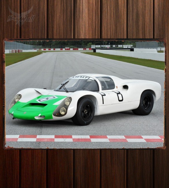 Металлическая табличка Porsche 910-8 Металлическая табличка Porsche 910-8